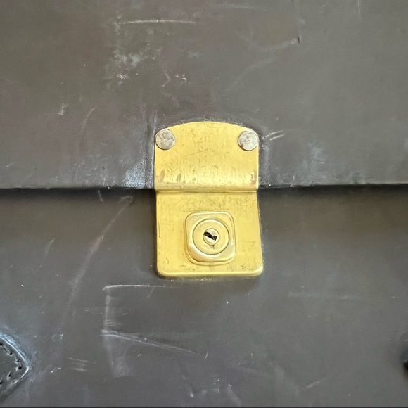 Filson Bridle Leather Briefcase - Field Satchel Made In USA Veg Tan Leather - Picture 13 of 14